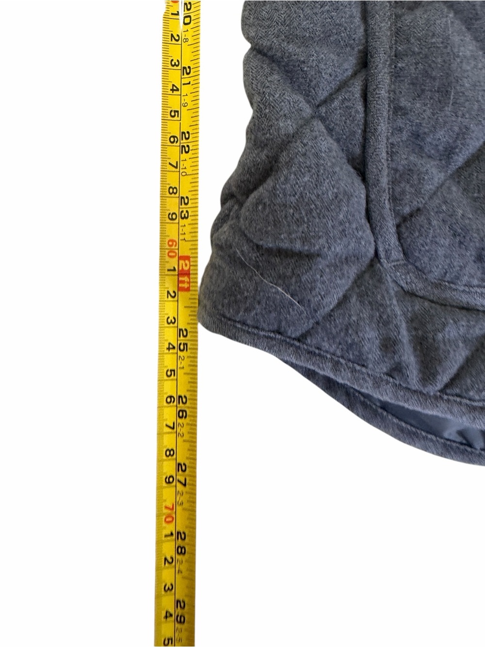 Artisan Ny Quilted Dark Blue Sleeveless Vest - Picture 6 of 9